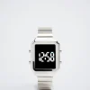 Digital Stainless Steel Watch|Parfois Flash Sale