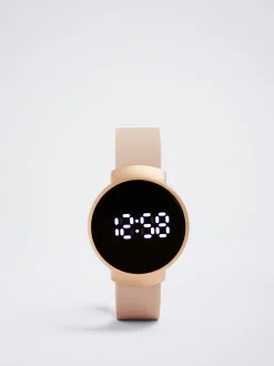 Digital Watch With Silicone Strap|Parfois Online