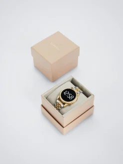 Digital Watch With Steel Wristband|Parfois Hot