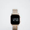 Digital Watch With Steel Wristband|Parfois Best Sale