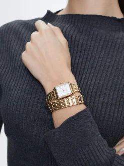 Double Bracelet Steel Watch|Parfois Sale