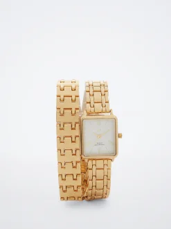 Double Bracelet Steel Watch|Parfois Sale