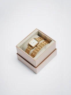 Double Bracelet Steel Watch|Parfois Sale
