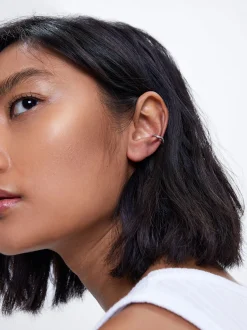 Ear Cuff With Cubic Zirconia|Parfois Fashion