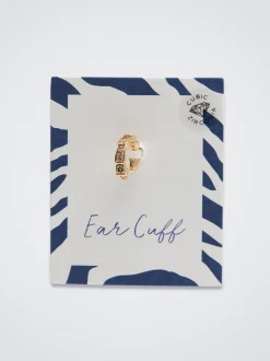 Ear Cuff With Cubic Zirconia|Parfois Sale