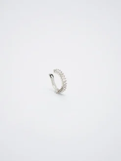 Ear Cuff With Cubic Zirconia|Parfois Flash Sale
