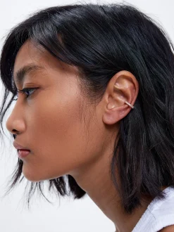 Ear Cuff With Cubic Zirconia|Parfois Online