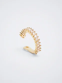 Ear Cuff With Cubic Zirconia|Parfois Online