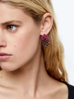 Earrings With Crystals|Parfois Hot