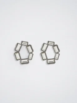 Earrings With Crystals|Parfois Fashion