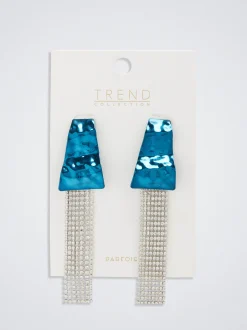 Earrings With Crystals|Parfois Online