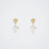 Earrings With Freshwater Pearl|Parfois Best Sale