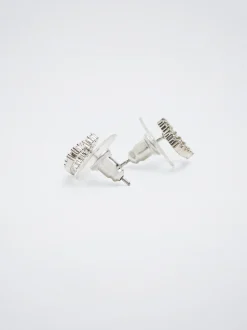 Earrings With Heart And Zirconia|Parfois Flash Sale