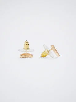 Earrings With Heart And Zirconia|Parfois Store