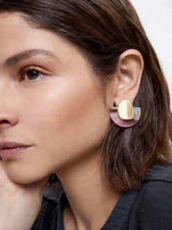 Earrings With Resin|Parfois Clearance