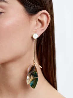 Earrings With Resin|Parfois Cheap