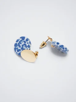 Earrings With Resin|Parfois Flash Sale