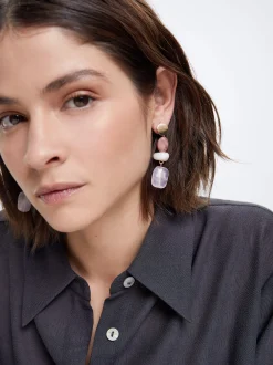Earrings With Stone|Parfois Sale