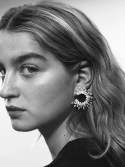 Earrings With Zirconia|Parfois Store