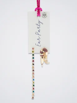 Earrings With Zirconia|Parfois Shop