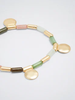 Elastic Bracelet With Medals|Parfois Sale