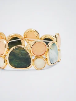 Elastic Bracelet With Resin|Parfois Shop