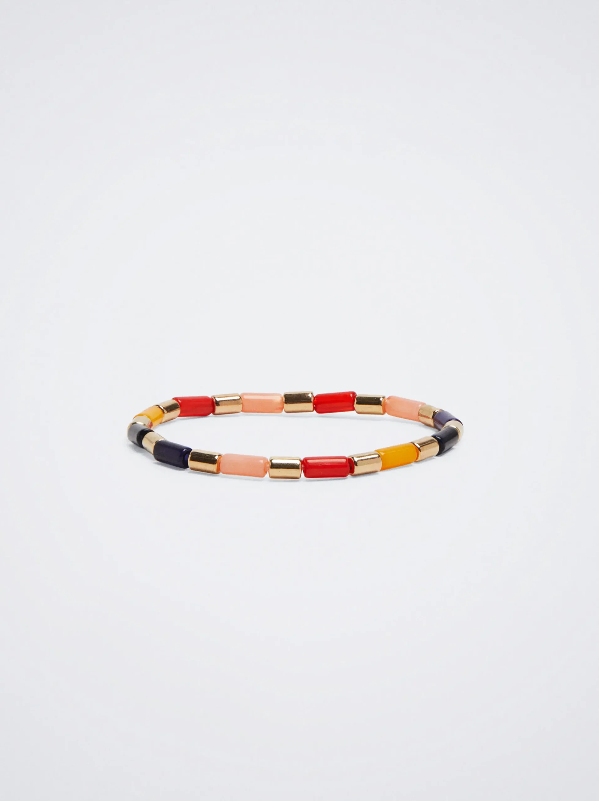 Elastic Bracelet With Resin|Parfois Fashion