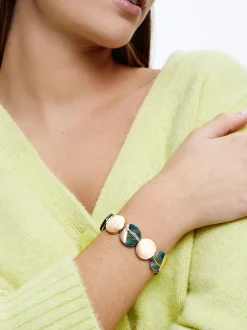 Elastic Bracelet With Resin|Parfois Best Sale