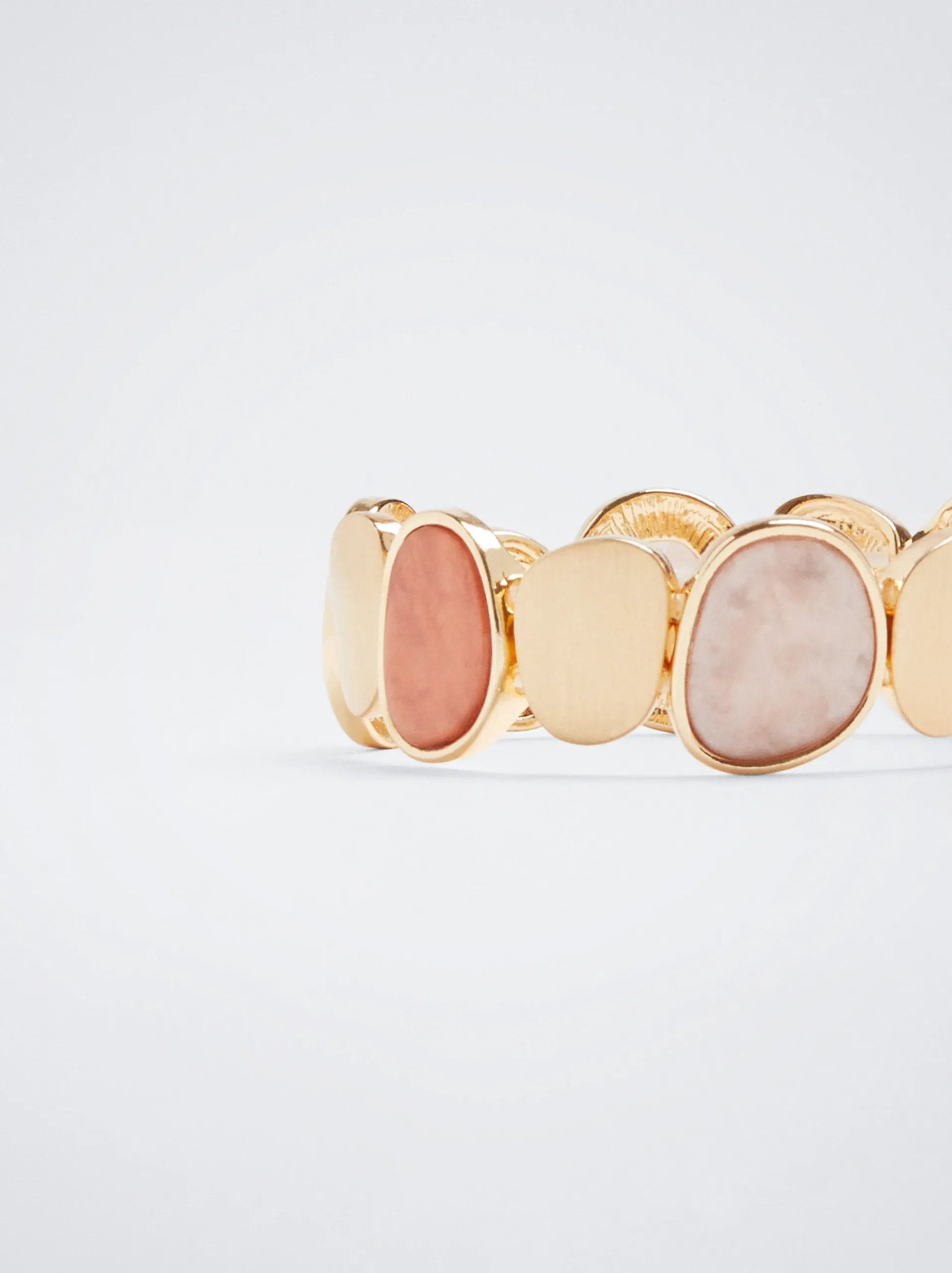 Elastic Bracelet With Resin|Parfois Fashion