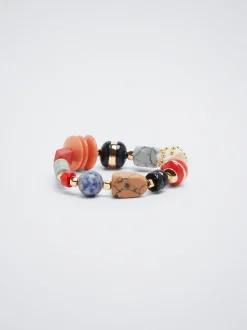 Elastic Bracelet With Stone And Resin|Parfois Hot