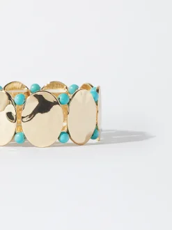 Elastic Bracelet With Stone|Parfois Fashion