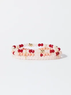 Elasticated Bead Bracelet|Parfois Online
