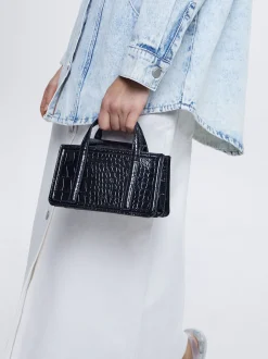 Embossed Animal Handbag|Parfois New