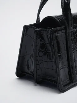 Embossed Animal Handbag|Parfois New
