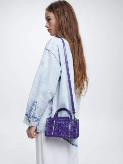 Embossed Animal Handbag|Parfois Outlet