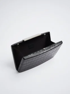 Embossed Animal Party Clutch|Parfois Store