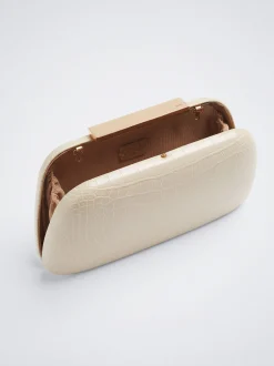 Embossed Animal Party Clutch|Parfois Sale