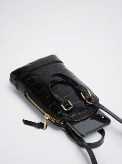Embossed Animal Print Mobile Phone Case|Parfois Fashion
