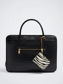 Embossed 13” Laptop Bag|Parfois Best Sale