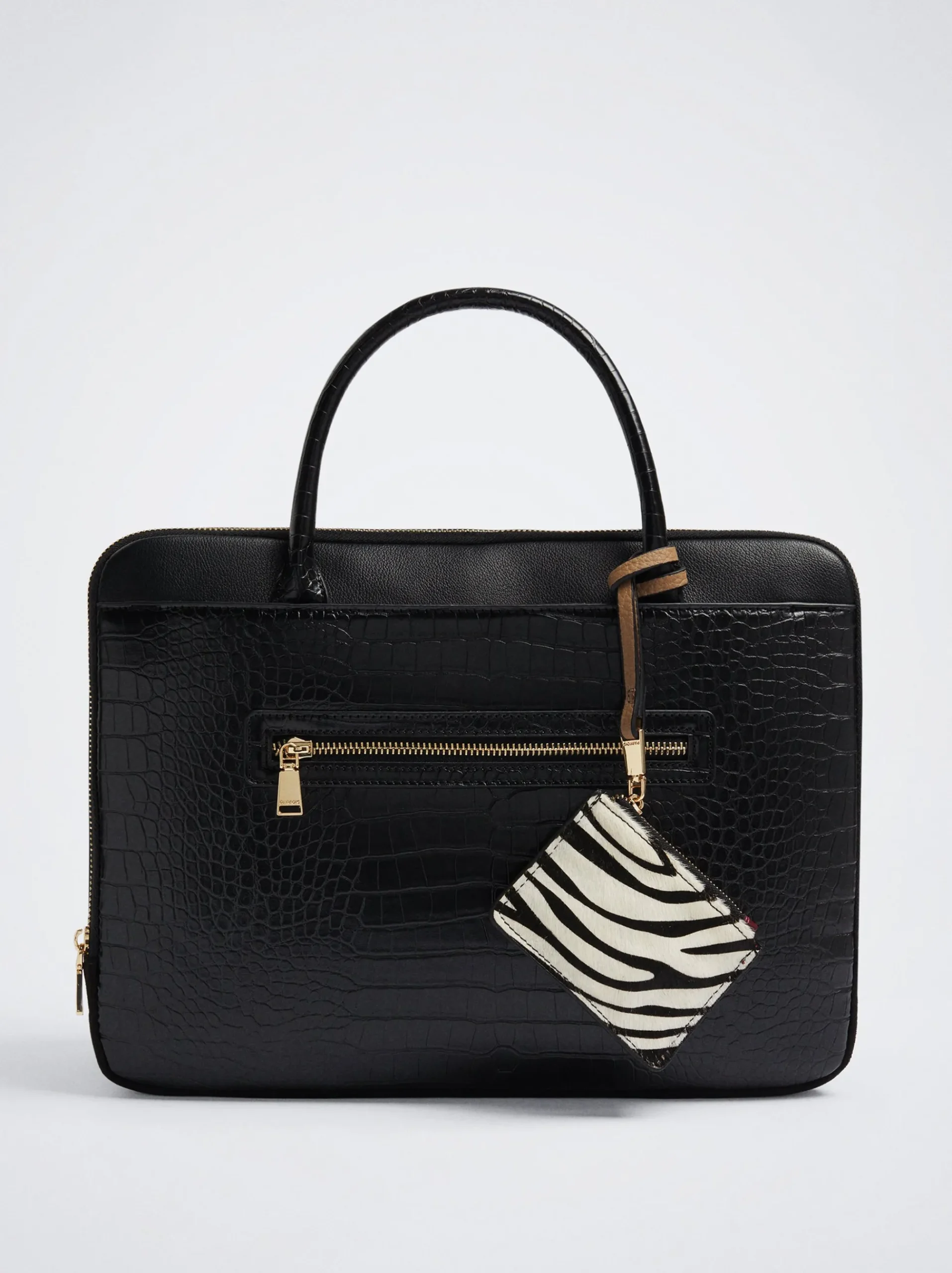 Embossed 13” Laptop Bag|Parfois Best Sale