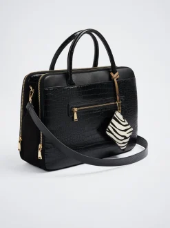 Embossed 13” Laptop Bag|Parfois Best Sale