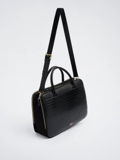 Embossed 13” Laptop Bag|Parfois Best Sale