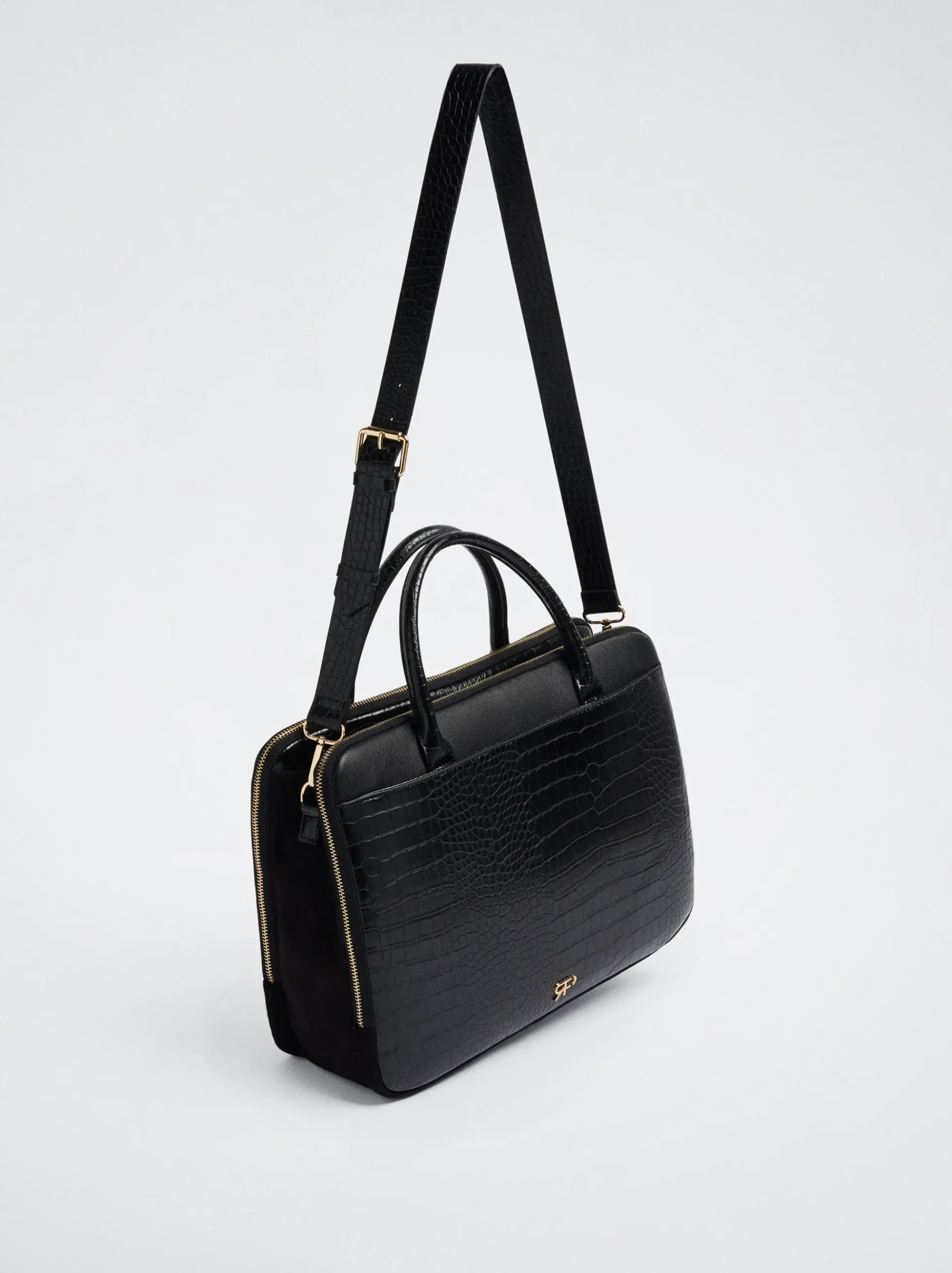 Embossed 13” Laptop Bag|Parfois Best Sale