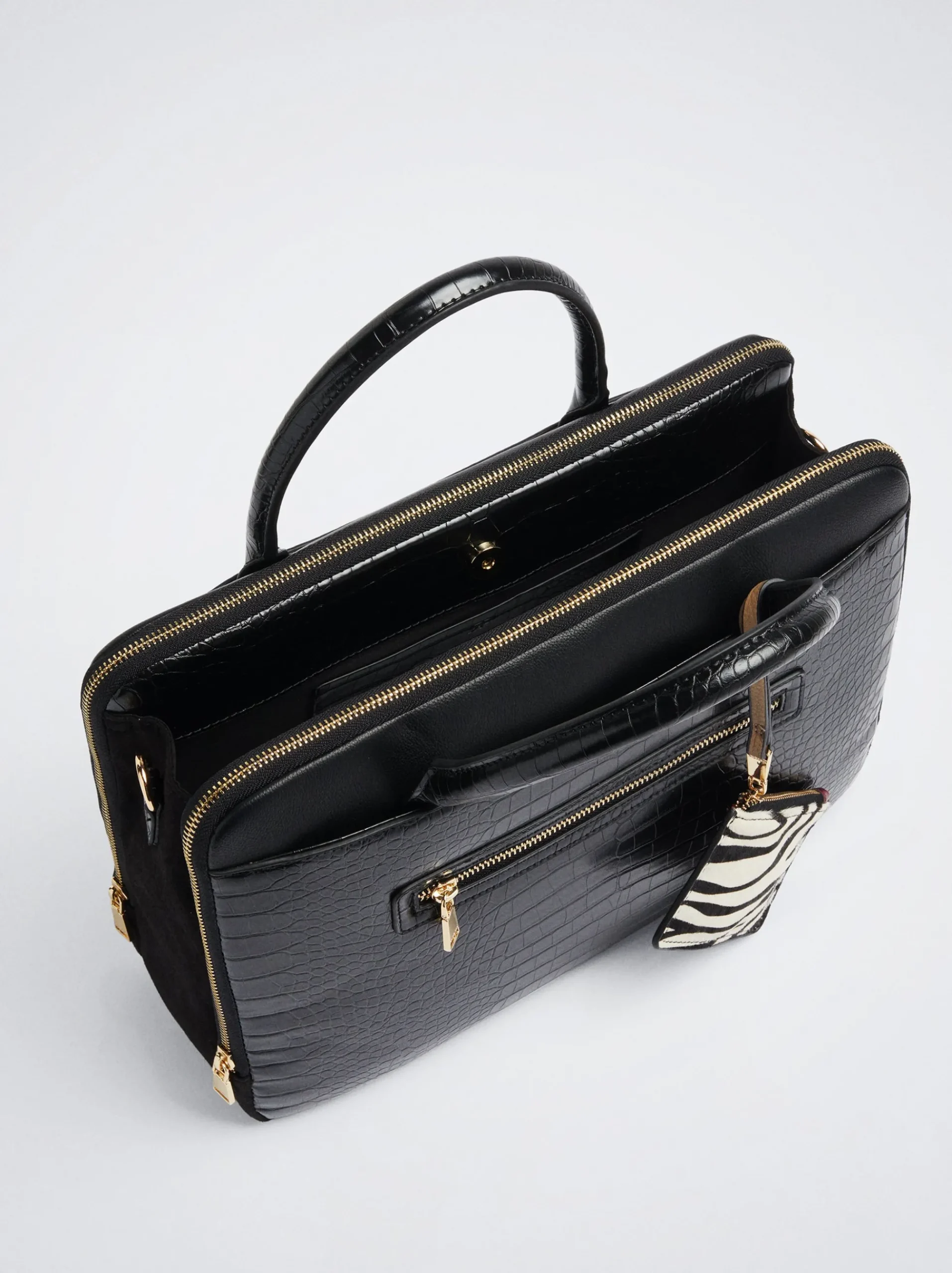 Embossed 13” Laptop Bag|Parfois Best Sale