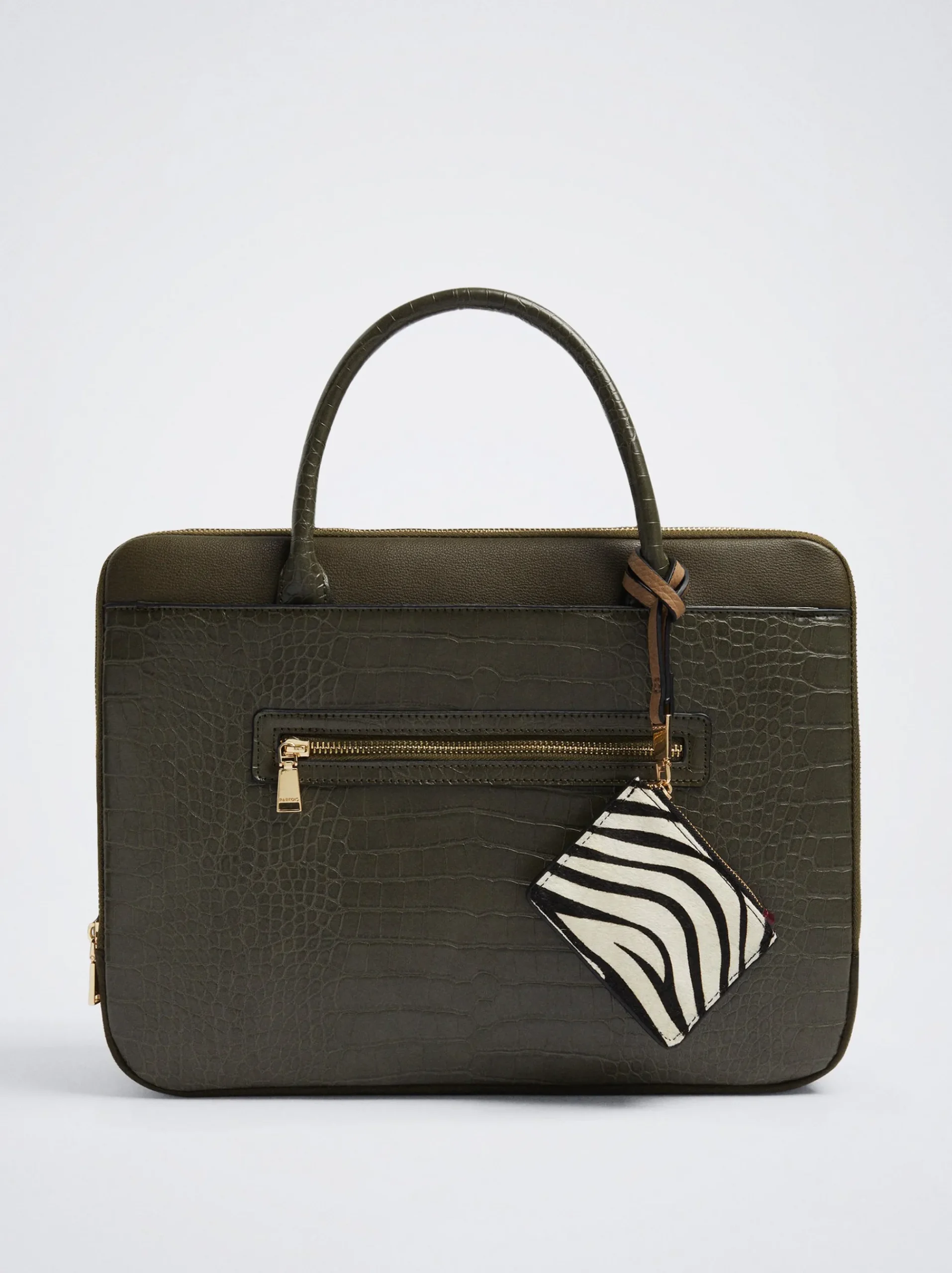 Embossed 13” Laptop Bag|Parfois Best Sale