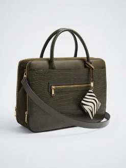 Embossed 13” Laptop Bag|Parfois Best Sale