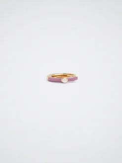 Enamel 925 Silver Hoops|Parfois Fashion