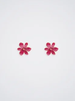 Enamel Flower Earrings|Parfois Sale