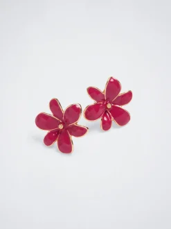 Enamel Flower Earrings|Parfois Sale