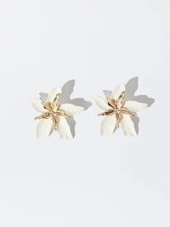 Enamel Flower Earrings|Parfois Discount